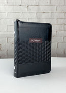 Biblia RVR60 bolsillo cierre indice negro/marrón