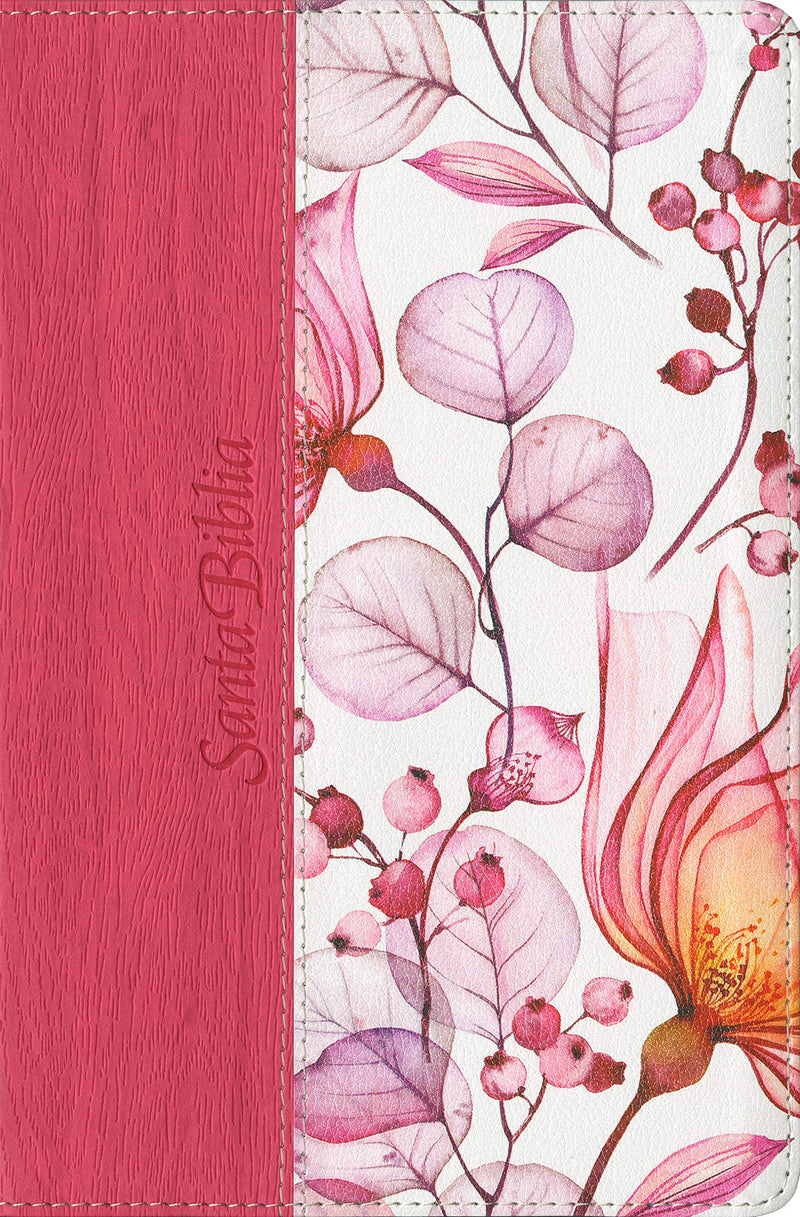 Biblia Letra Grande Tamaño Santa Biblia NTV, Edición personal, letra grande / Rosa