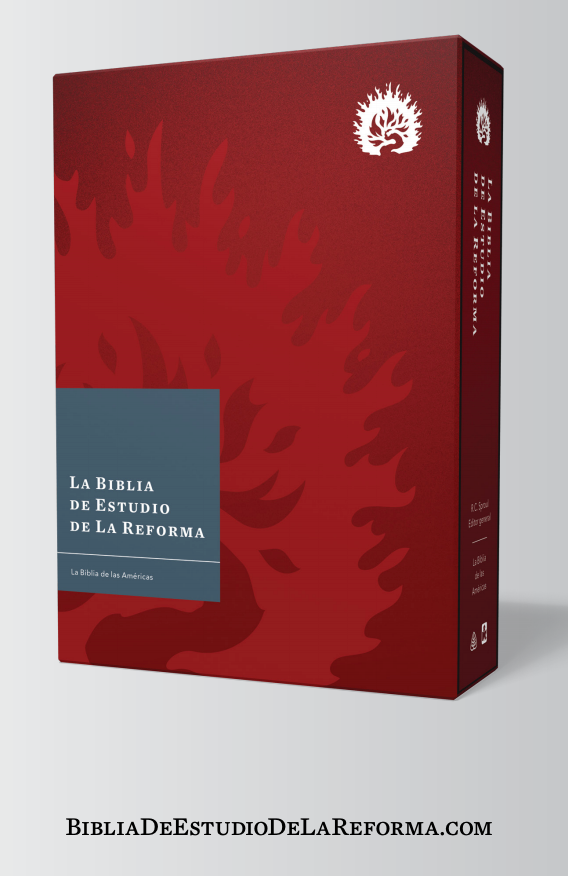 LBLA La Biblia de Estudio de La Reforma, Tapa dura, rojo con estuche