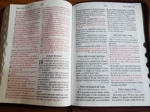 Biblia Letra Grande con Cierre Reina-Valera 1960, imit. piel tamaño manual, vino con índice
