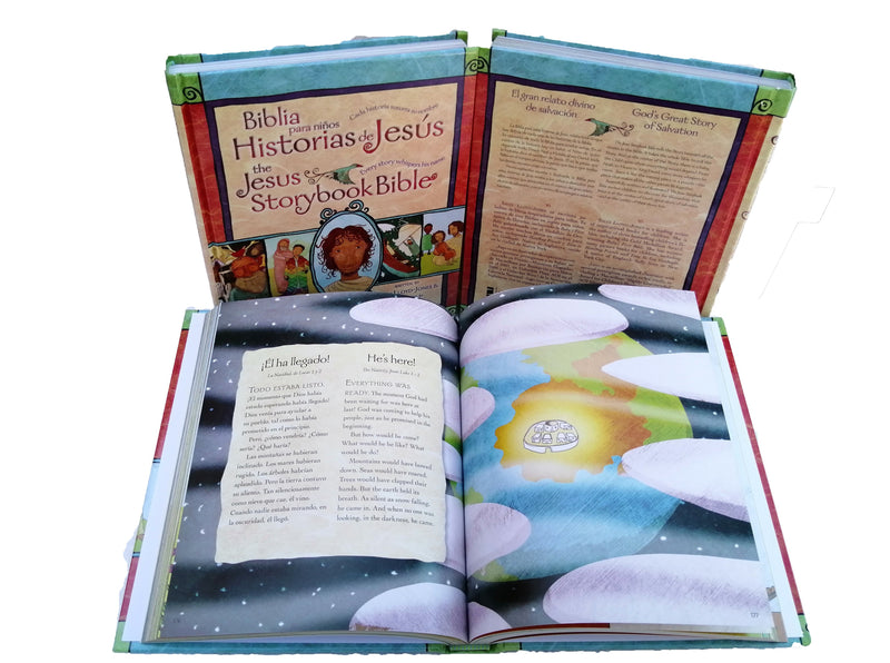 Biblia Para Niños: Historias de Jesús, Bilingüe (Jesus Storybook Bible, Bilingual)