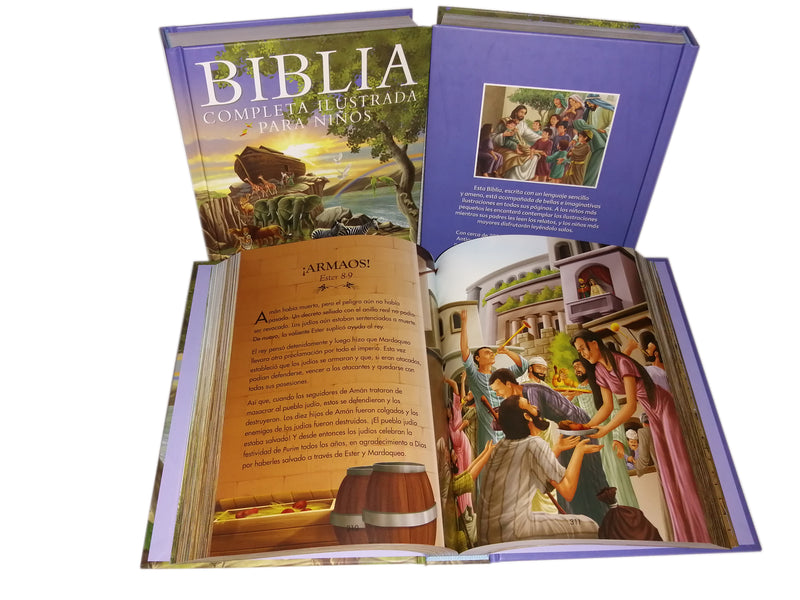 Biblia Completa Ilustrada para Niños