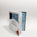 RVR 1960 Biblia de apuntes - Azul - Piel genuina y tela impresa