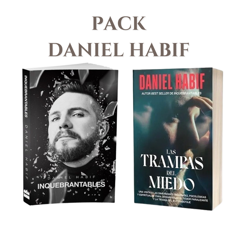 Pack Daniel Habif Inquebrantable (Tapa Blanda) + Trampas del Miedo (Tapa Blanda)