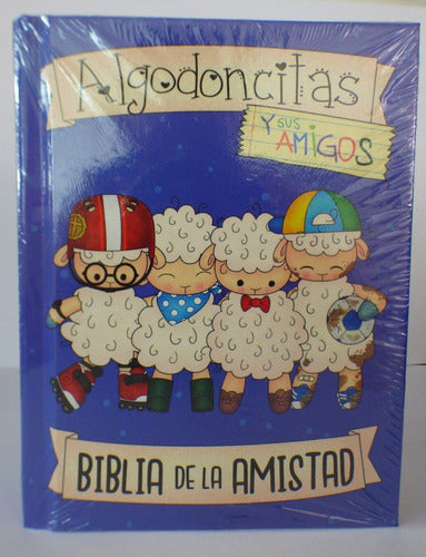 Biblia RVR60 Algodoncitas Tapa Dura Azul