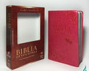 Biblia Devocional Los Lenguajes Del Amor -Rosado