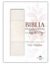 Biblia devocional: Lenguajes del amor RVR60 Blanco
