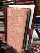 RVR 1960 Biblia Letra Grande Tamaño Manual, rosado símil piel