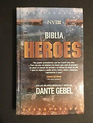 NVI Biblia Heroes Con Dante Gebel, Tapa Dura